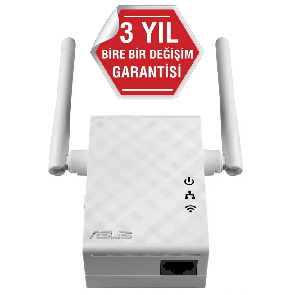 Asus Rp-n12 300mbps Priz Tipi Menzil Genişletici