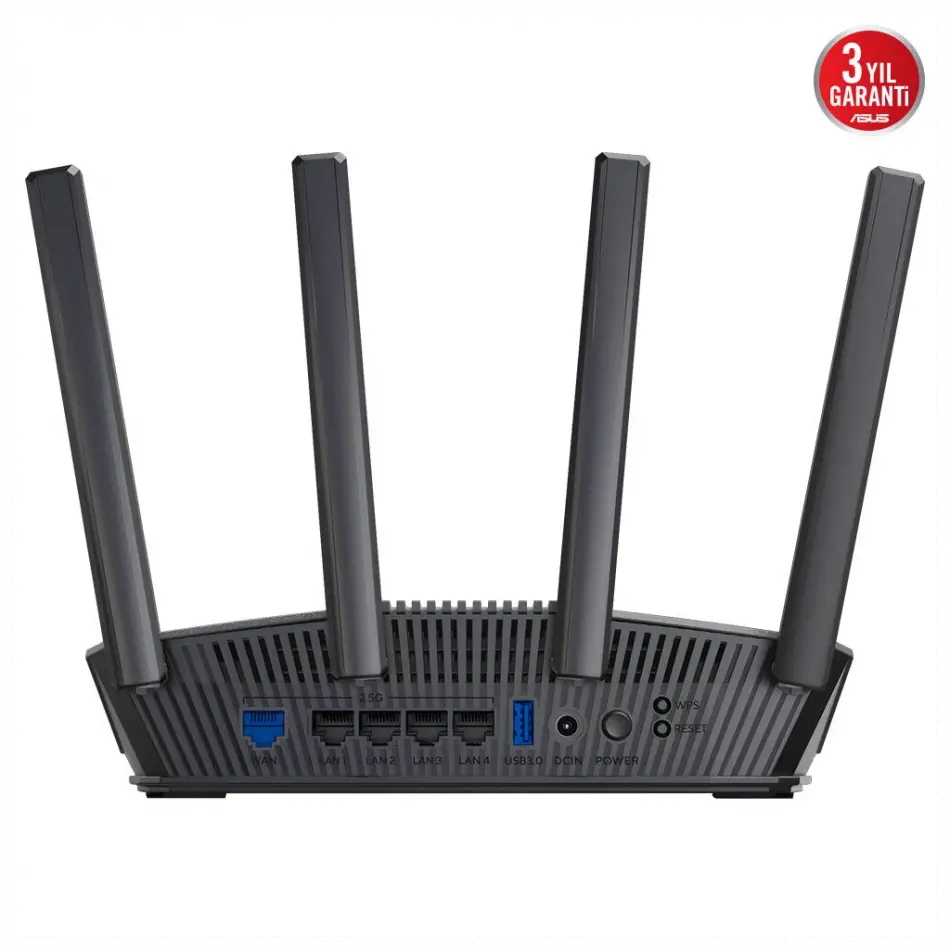 Asus Rt-be82u, Be6500, 4 Port, 6500mbps, Dual Band, Wifi 7, Aimesh, Aiprotection Pro, Gigabit Extendable Router