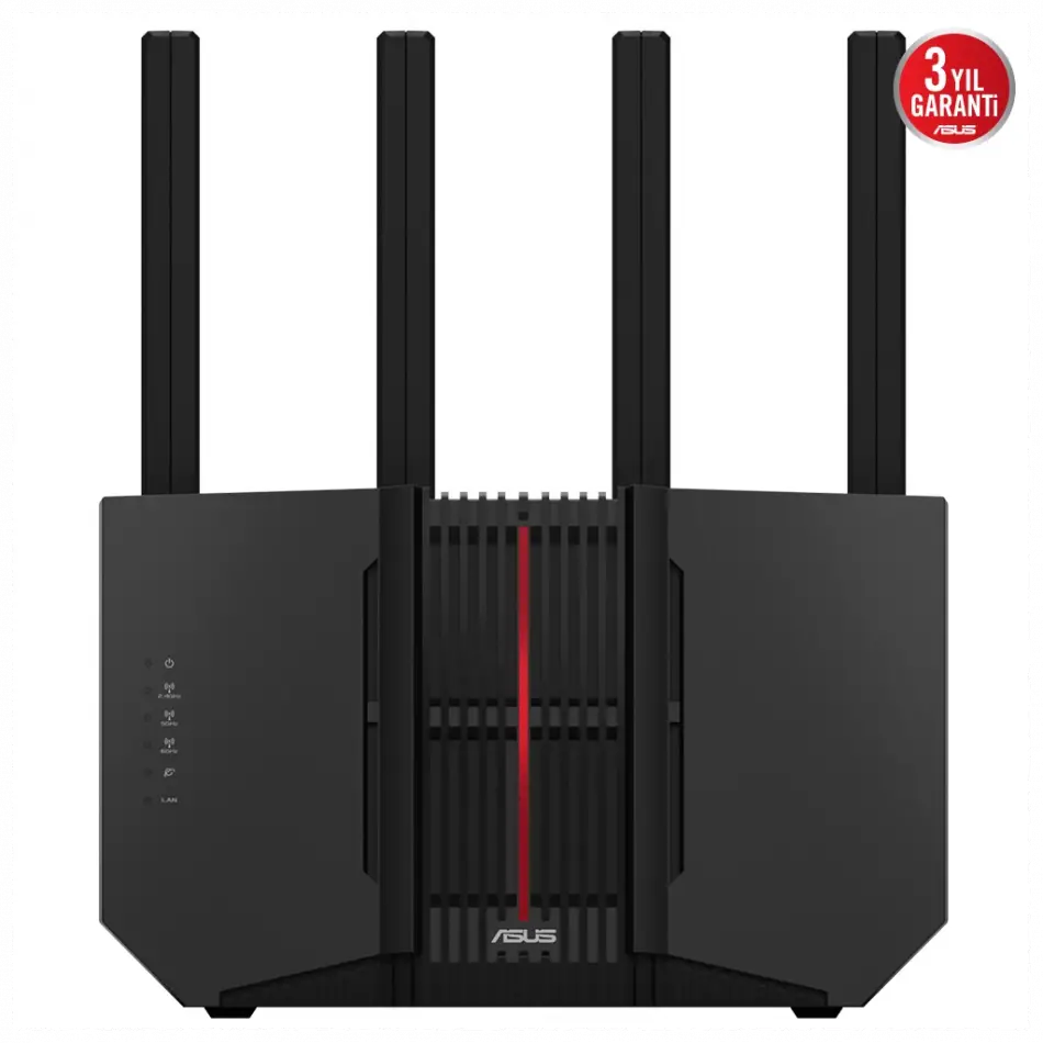 Asus Rt-be92, Be9700, 4 Port, 9700mbps, Tri Band, 6ghz Wifi 7, Aimesh, Gigabit Extendable Router