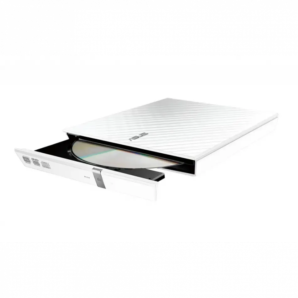 Asus Sdrw-08d2s-u Lite, Usb 2.0, External, Beyaz,  Slim, Optik Okuyucu/yazıcı
