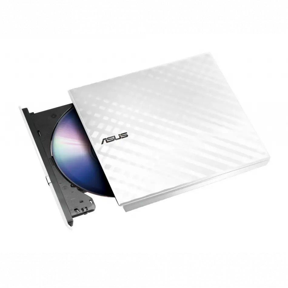 Asus Sdrw-08d2s-u Lite, Usb 2.0, External, Beyaz,  Slim, Optik Okuyucu/yazıcı