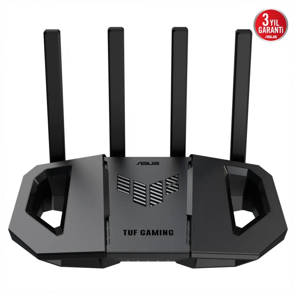 Asus Tuf-be3600, Be3600, 4 Port, 3600mbps, Dual Band, Wifi 7, Aimesh, Aiprotection Pro, Gamıng Extendable Router