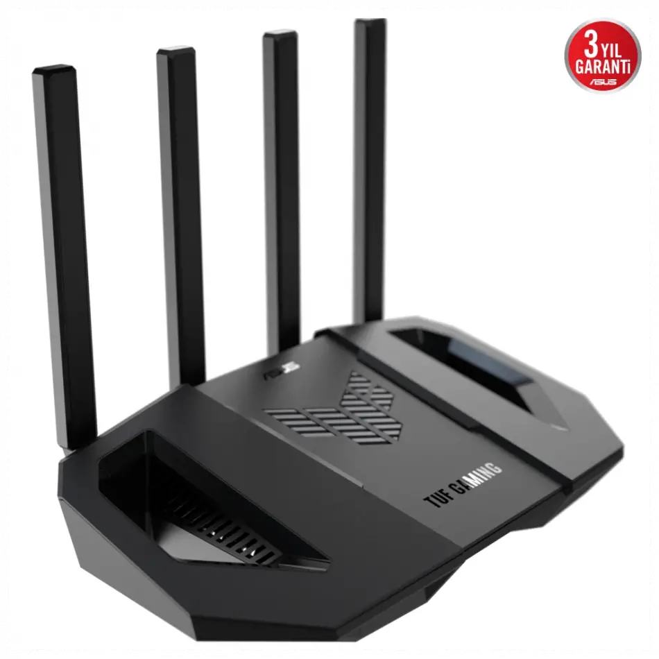 Asus Tuf-be3600, Be3600, 4 Port, 3600mbps, Dual Band, Wifi 7, Aimesh, Aiprotection Pro, Gamıng Extendable Router