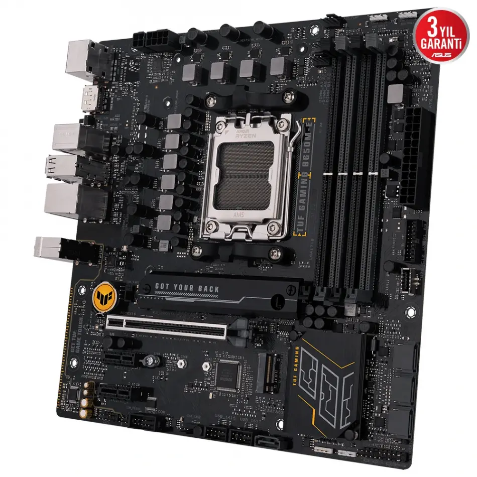 Asus Tuf Gamıng B650m-e Ddr5 6400+(oc) Dp Hdmı M.2 Am5