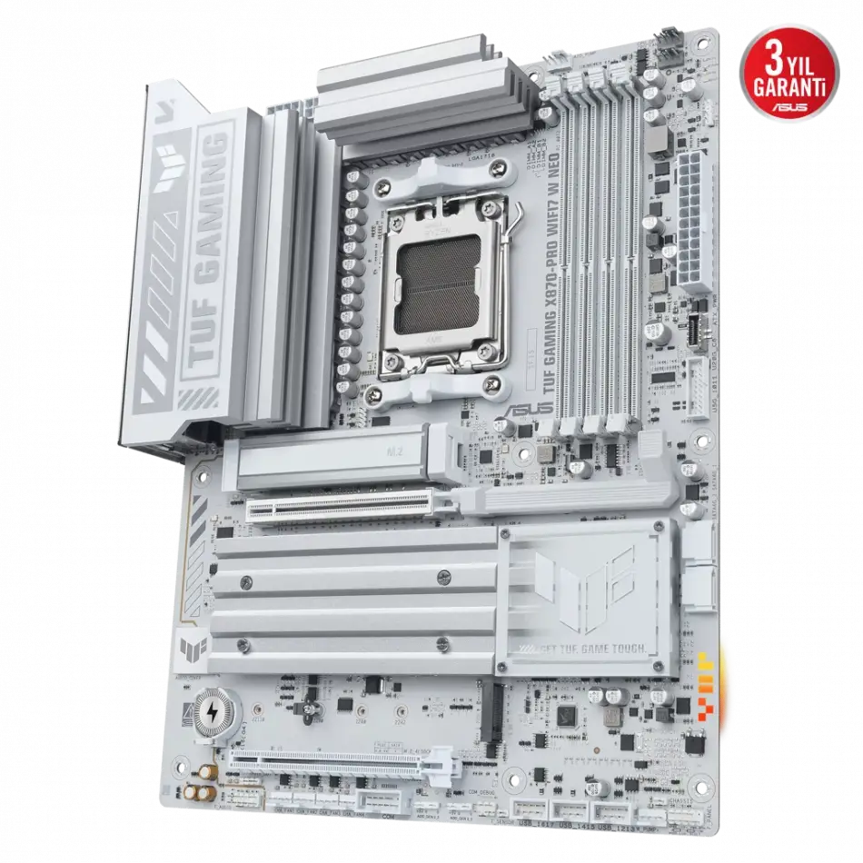 Asus Tuf Gamıng B850-pro Wıfı7 W Neo, 4xddr5, 3x M.2, Hdmı, Dp, Type-c, Wi-fi 7, Bluetooth V5.4, Am5 Soket Gamıng Anakart