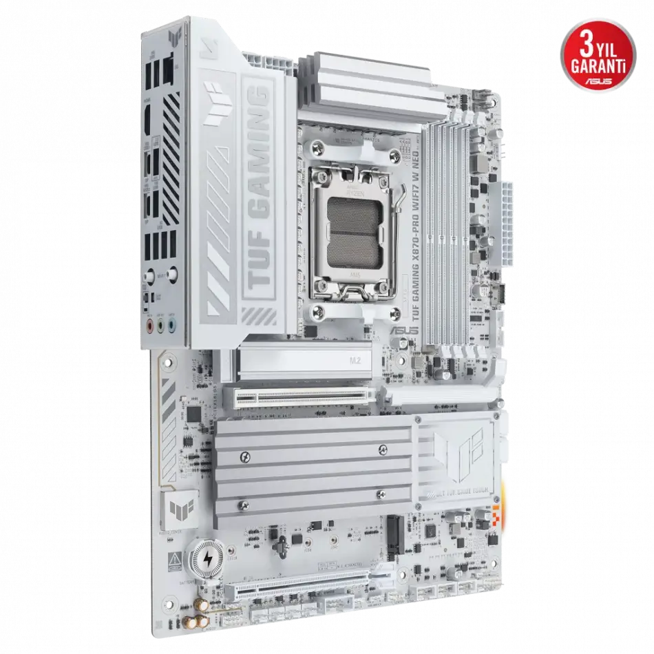 Asus Tuf Gamıng B850-pro Wıfı7 W Neo, 4xddr5, 3x M.2, Hdmı, Dp, Type-c, Wi-fi 7, Bluetooth V5.4, Am5 Soket Gamıng Anakart