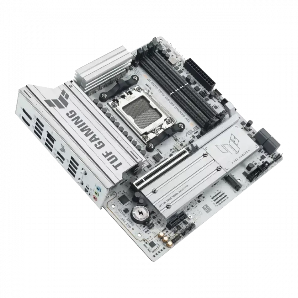 Asus Tuf Gamıng B850m-plus Wıfı 7 Amd anakart Beyaz