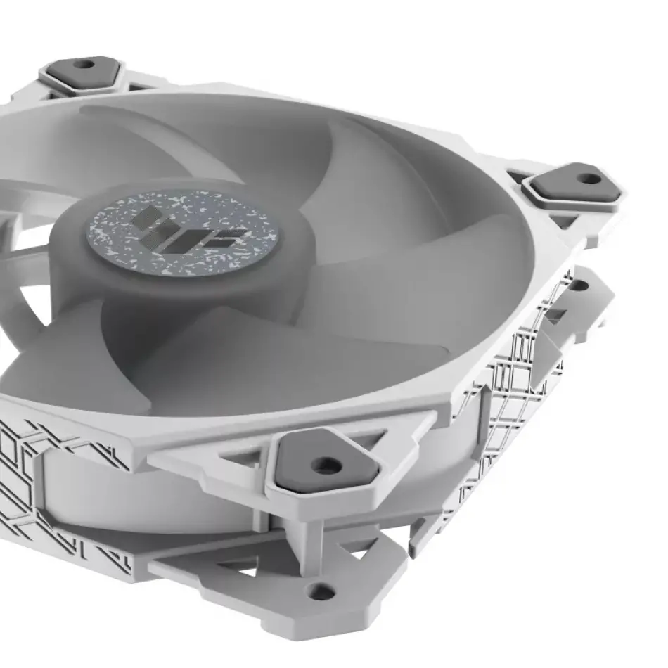 Asus Tuf Gamıng Tf120 Argb 3ın1 Beyaz Kasa Fanı