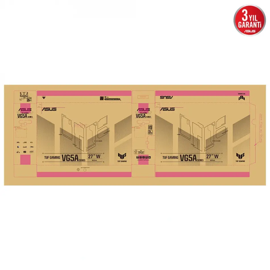 Asus Tuf Gamıng Vg279Qm5a 27 240hz 0.3ms Monıtor