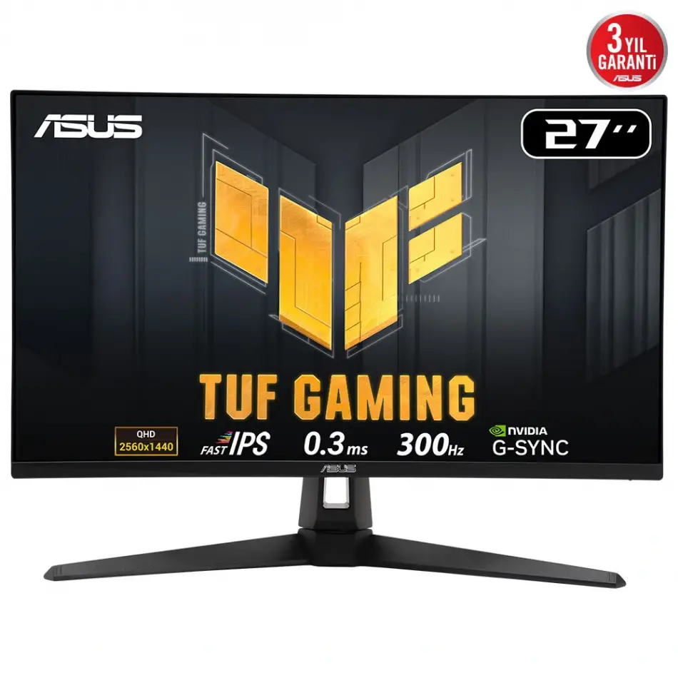 Asus Tuf Gamıng Vg27aQm5a 27 300hz 1ms Monıtor