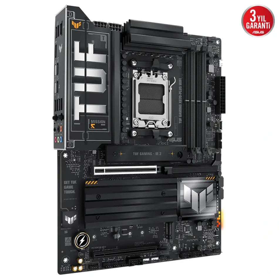 Asus Tuf Gamıng X870-plus Wıfı Amd Am5 Ddr5 Atx