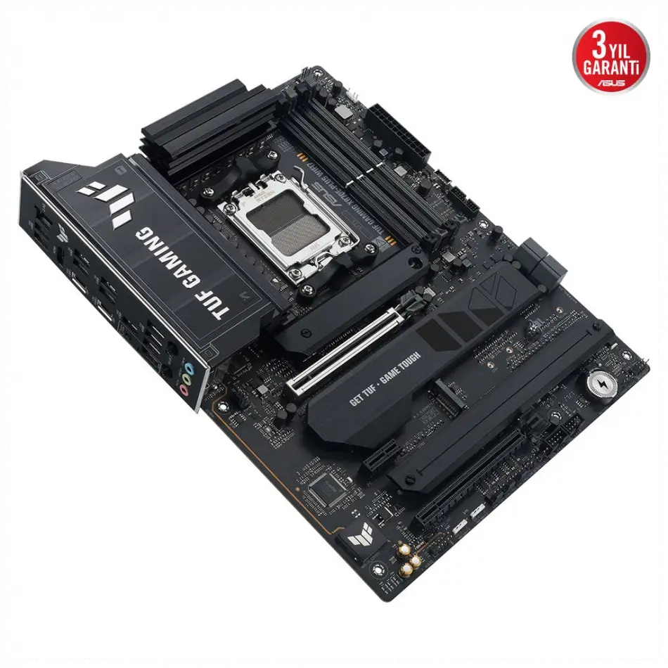 Asus Tuf Gamıng X870e-plus Wıfı7, 4xddr5, 4xm.2, Hdmı, 2xdp, Type-c, Pcıe 5.0, 2xwi-fi 7, Bluetooth V5.4, Am5 Soket Gamıng Anakart