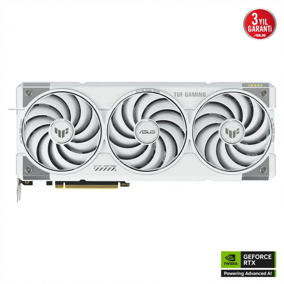 Asus Tuf-rtx5070tı-o16g-whıte-gamıng, 16gb, 256bit, Gddr7, 2xhdmı, 3xdp Gamıng Ekran Kartı