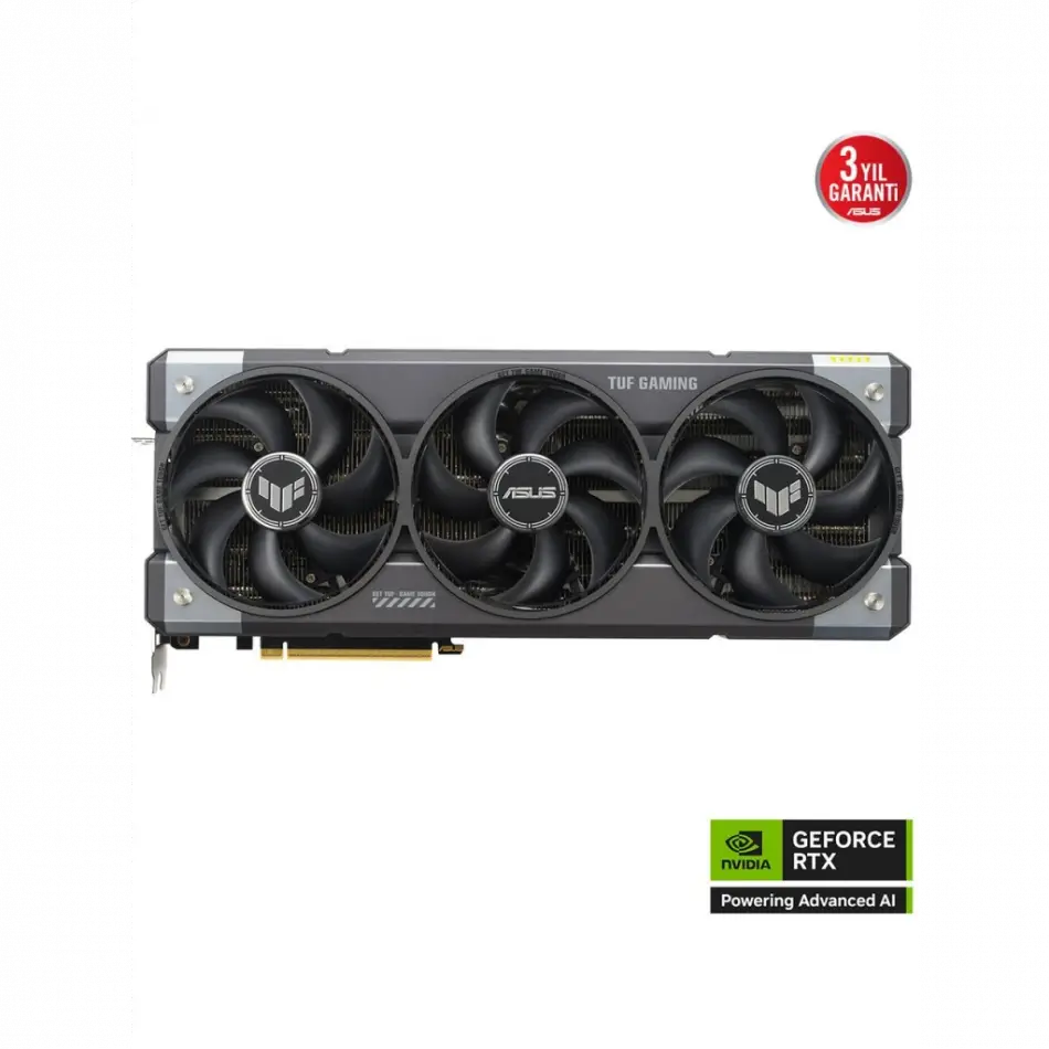 Asus Tuf-rtx5090-o32g-gamıng, 32gb, 512bit, Gddr7, 2xhdmı, 3xdp Gamıng Ekran Kartı