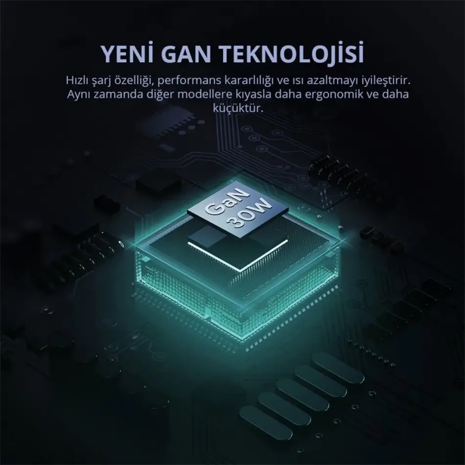 Aukey Pa-b1l-bk 30w Omnia Iı Mini Gan Type-c Pd Şarj Adaptörü