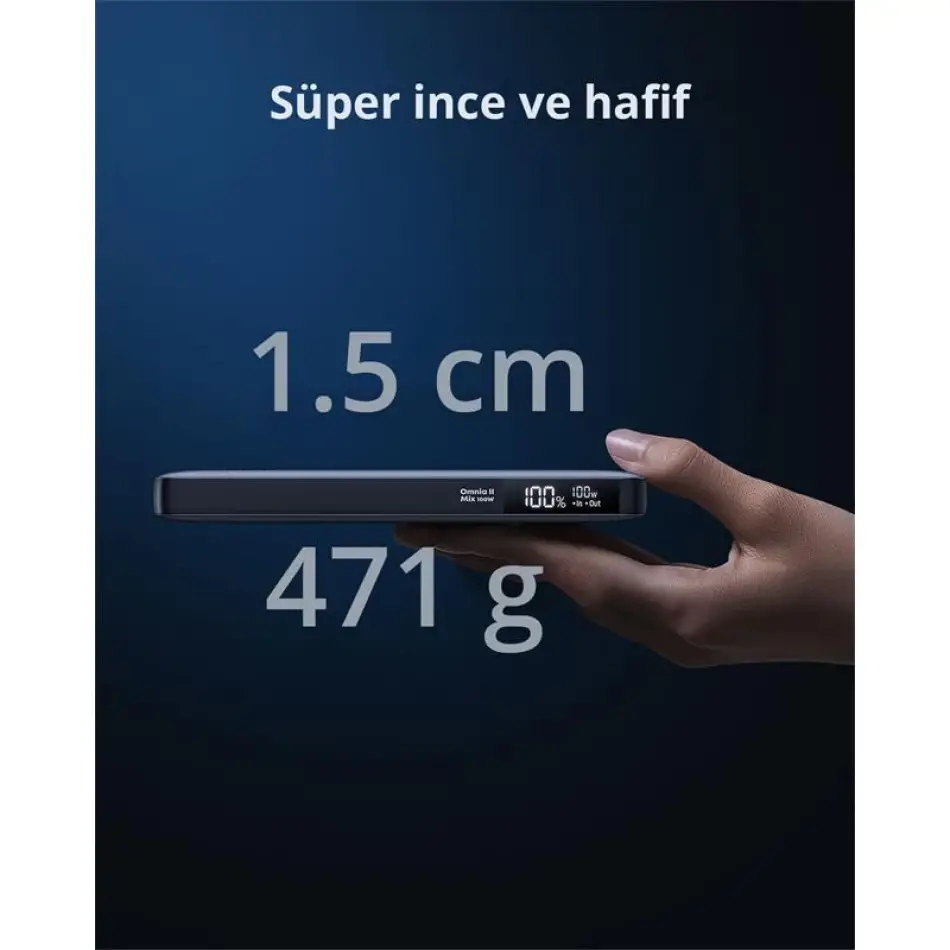 Aukey Pb-y44-gy 100w 20000 Mah Pd 3.0 Laptop Powerbank