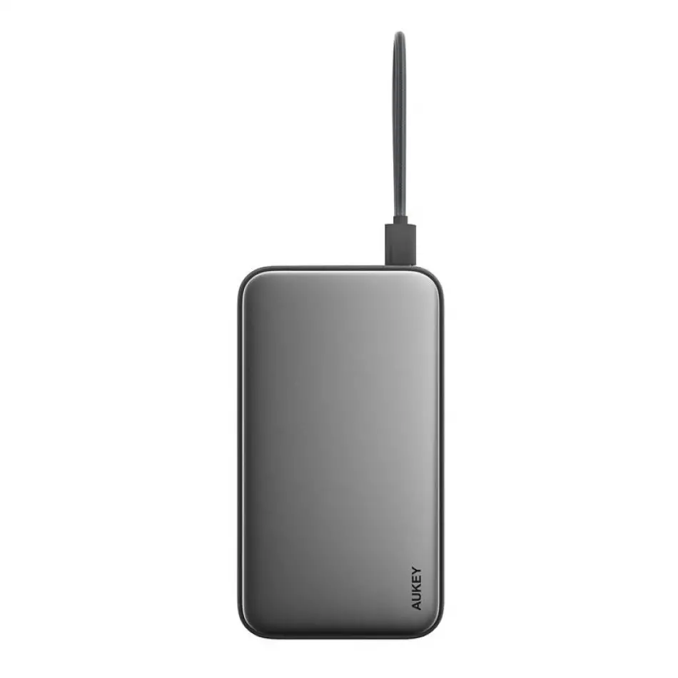 Aukey Pb-y48-gy 100w 20000 Mah Pd Dahili Type-c Kablolu Powerbank