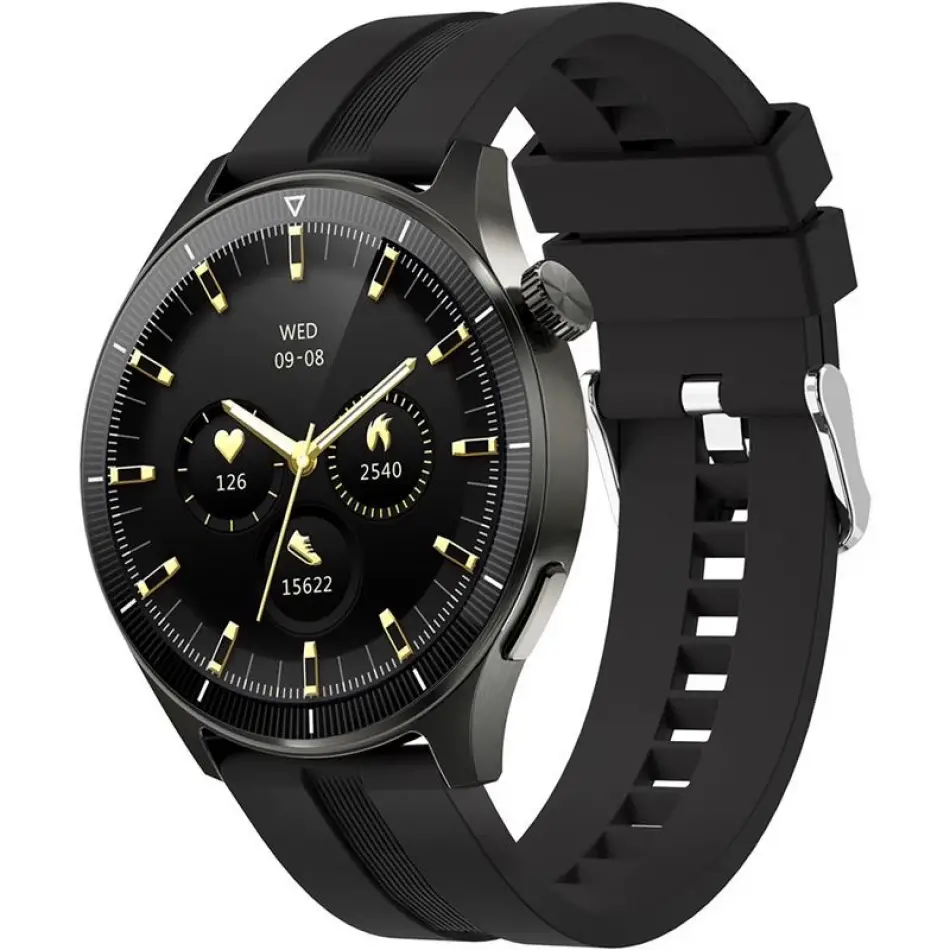 Aukey Sw-2p-gy Akıllı Saat 3.7cm Lcd Bluetooth Çağrı Sağlık Gözetimi Spor Bildirimleri Ip67 Gri