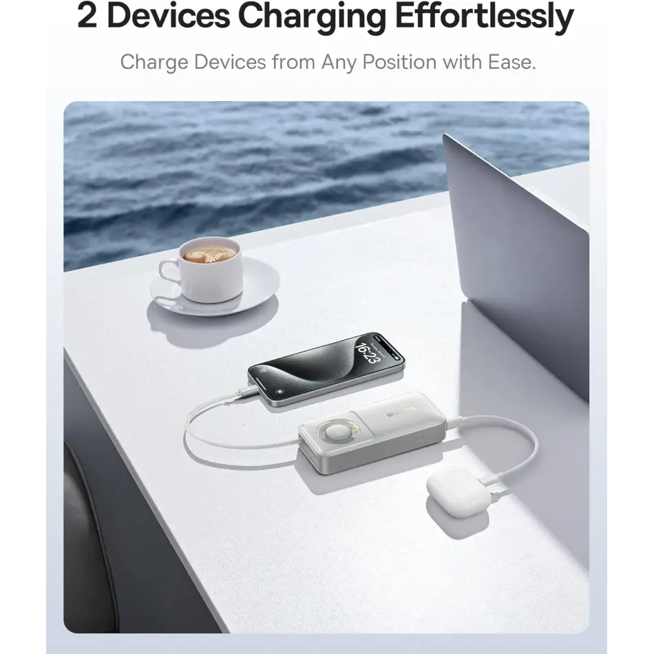 Baseus Free2pull 30w 10.000mah Powerbank - Grey
