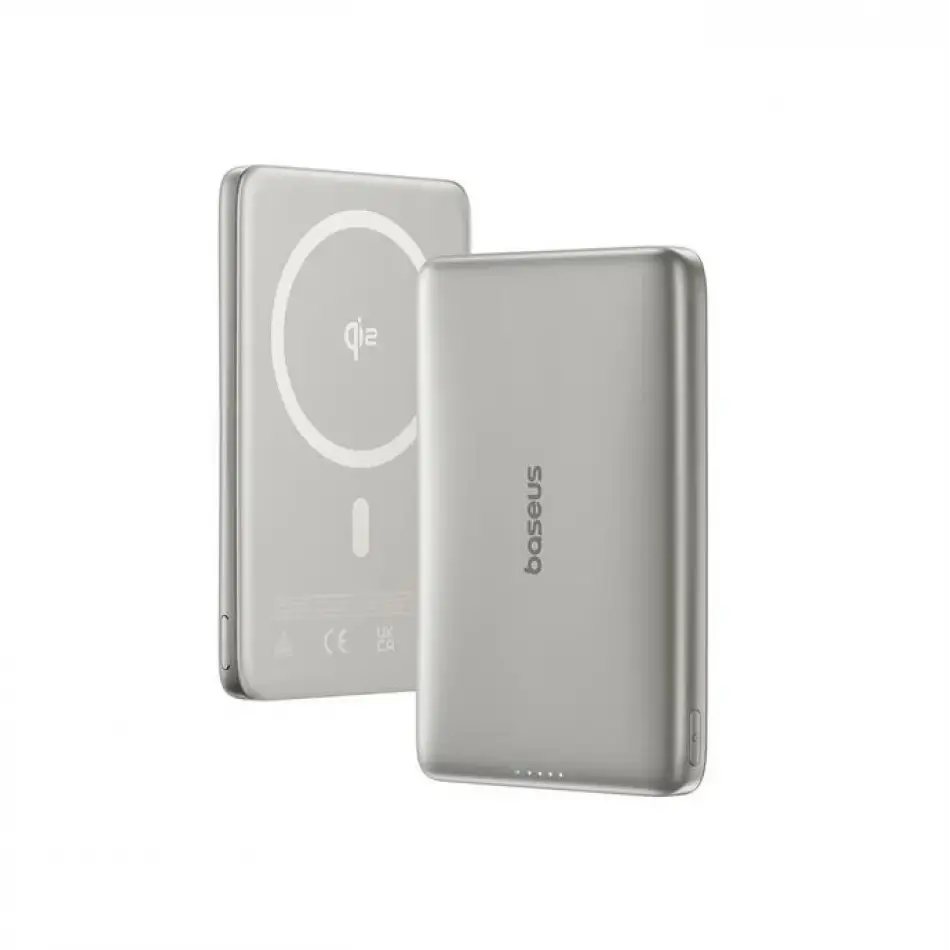Baseus Pıcogo Ultra-slım Qı2 P.bank 10000mah Grı