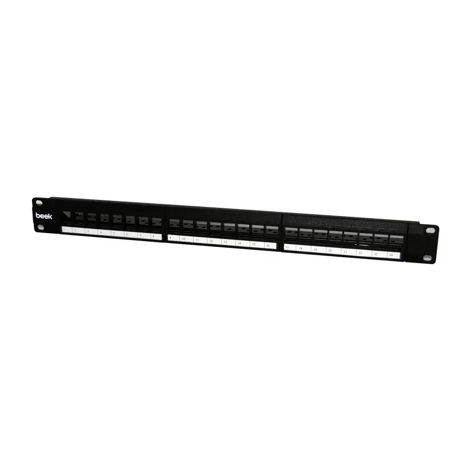 Beekbn-pp-m24s 24lü Cat 6 Boş Moduler Patch Panel