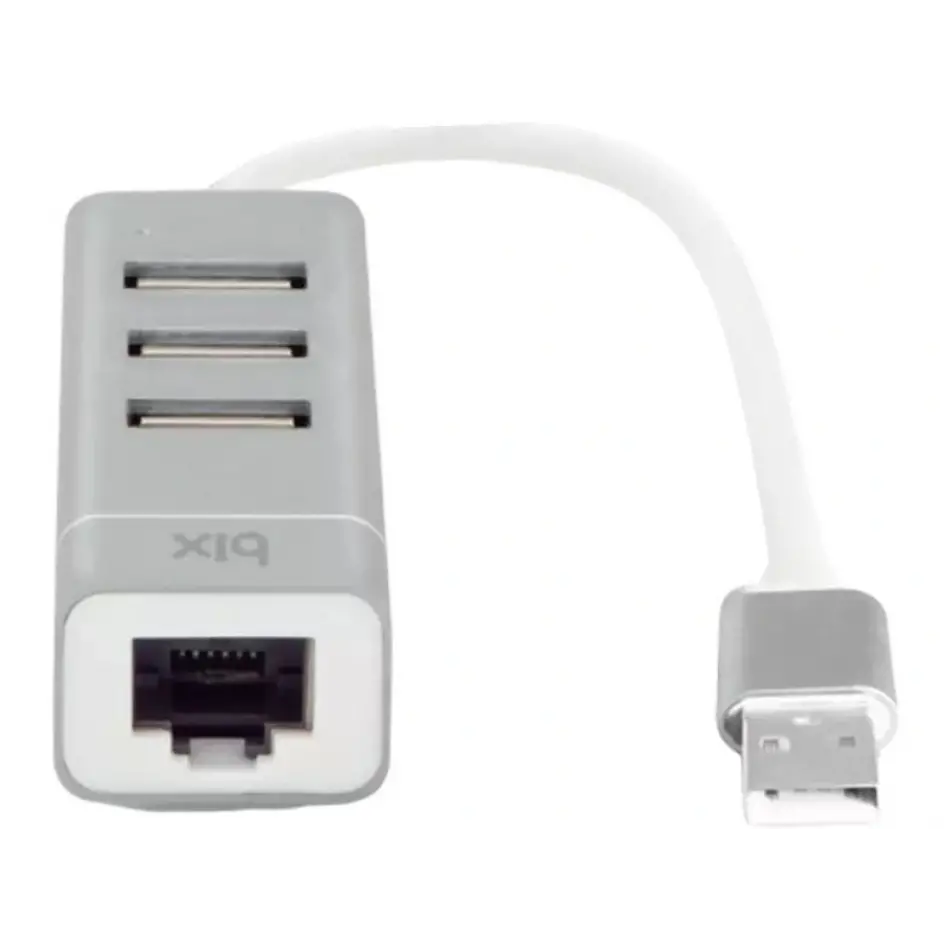 Bix Bx03hb Usb2.0 3lü Hub+fast Ethernet Lan