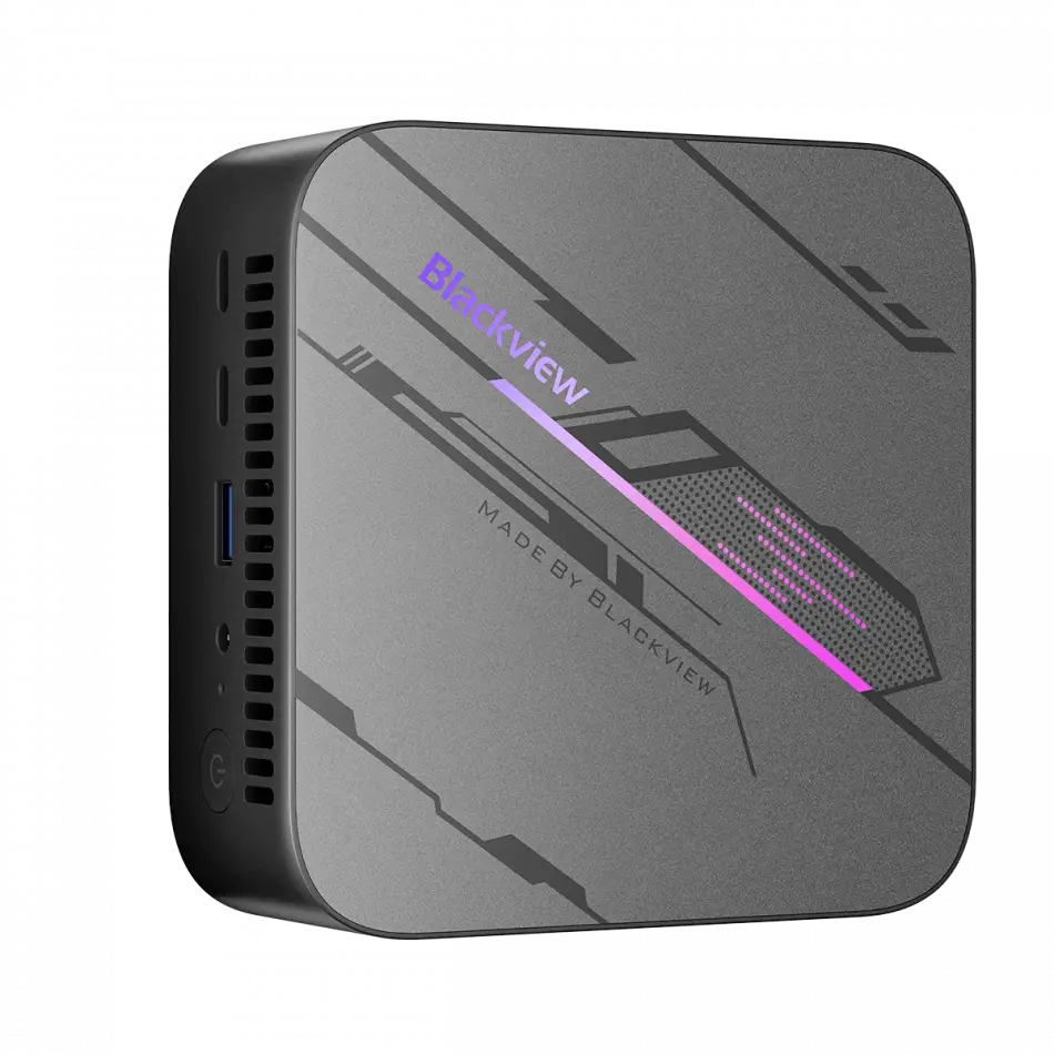 Blackvıew Mp100 Mınıpc Amd R5 7430u 4.3ghz/16gb/512gb Ssd/wın11 Pro