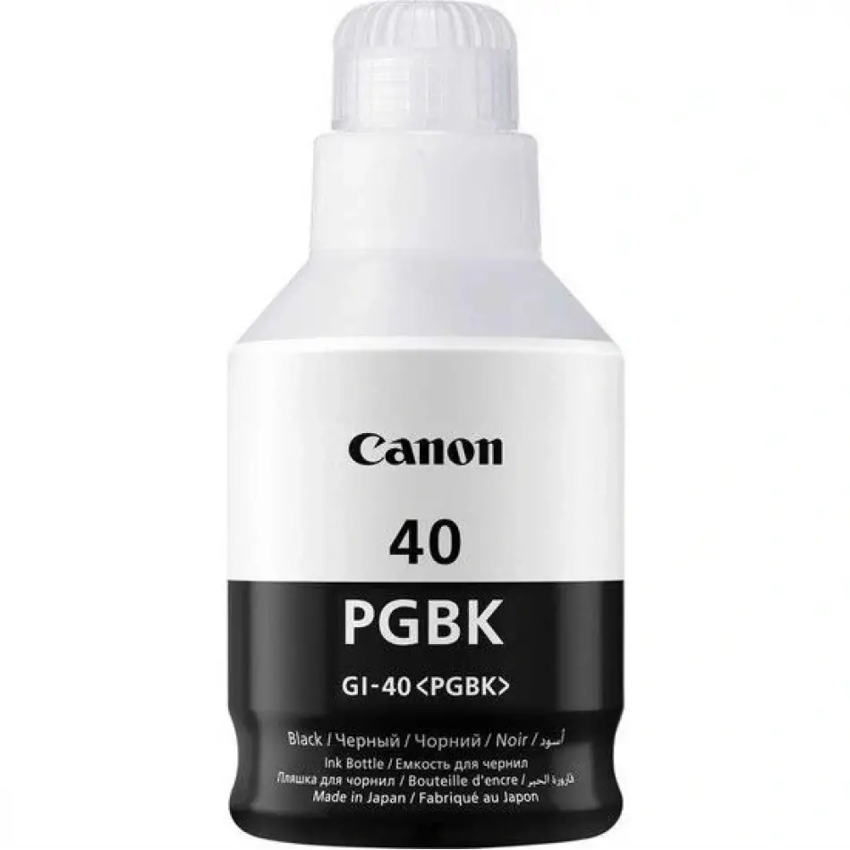 Canon Gı-40bk Black Mürekkep Kartuşu Orjinal