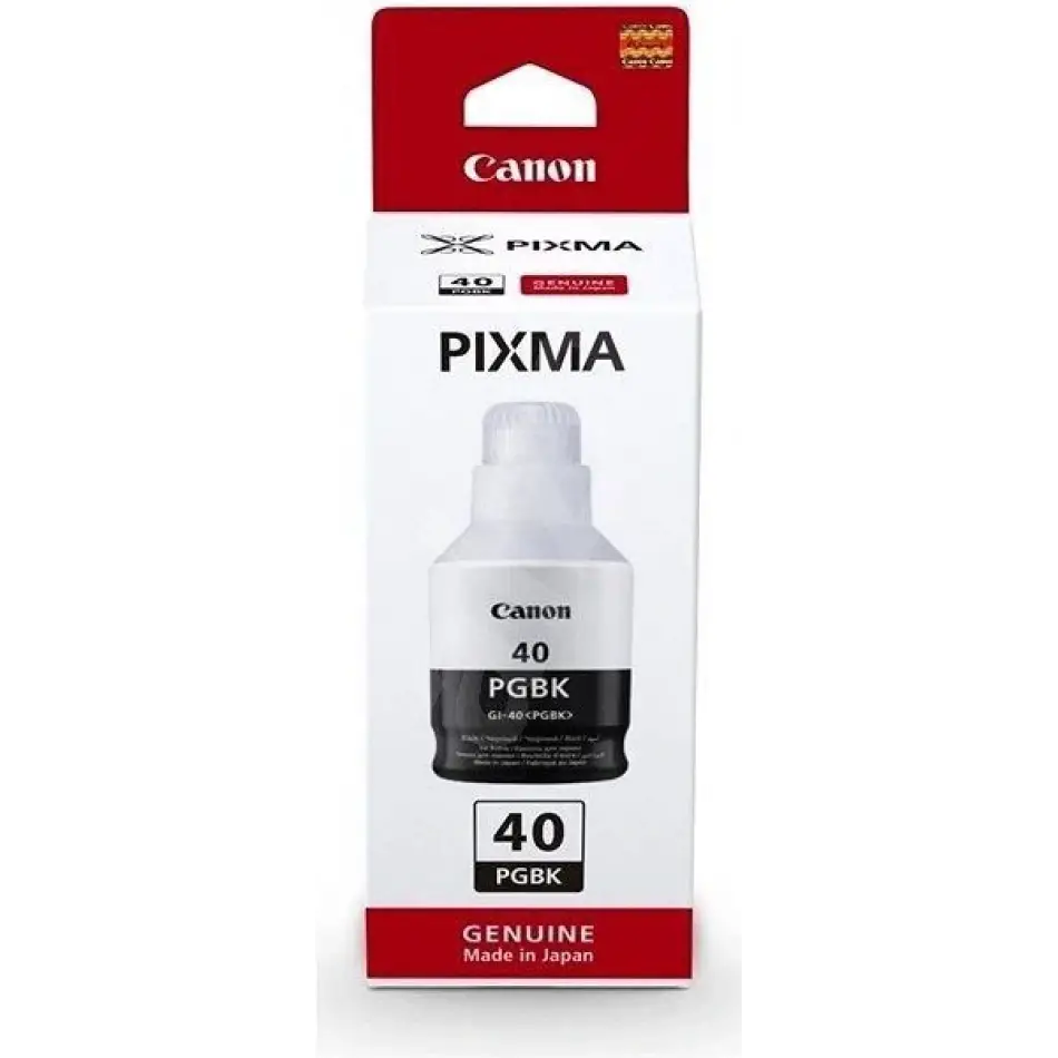 Canon Gı-40bk Black Mürekkep Kartuşu Orjinal