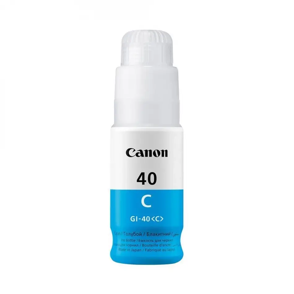Canon Gı-40c Cyan Mürekkep Kartuşu Orjinal