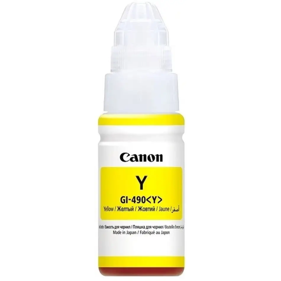 Canon Gı-490 Yellow Mürekkep Kartuşu 70ml 0666c001
