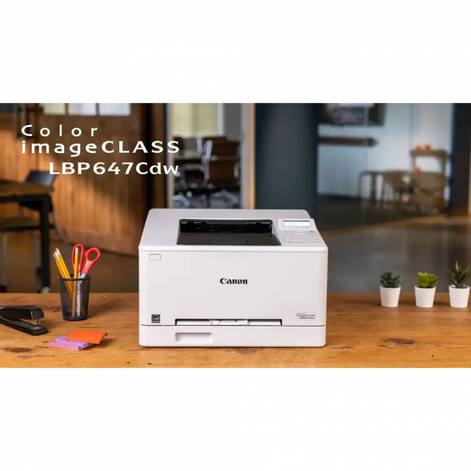 Canon  İ-sensys Lbp647cdw,  Wifi, Lan, Duplex, Renkli Lazer, Yazıcı (dakikada 25  Sayfa) Orijinal Tonerli