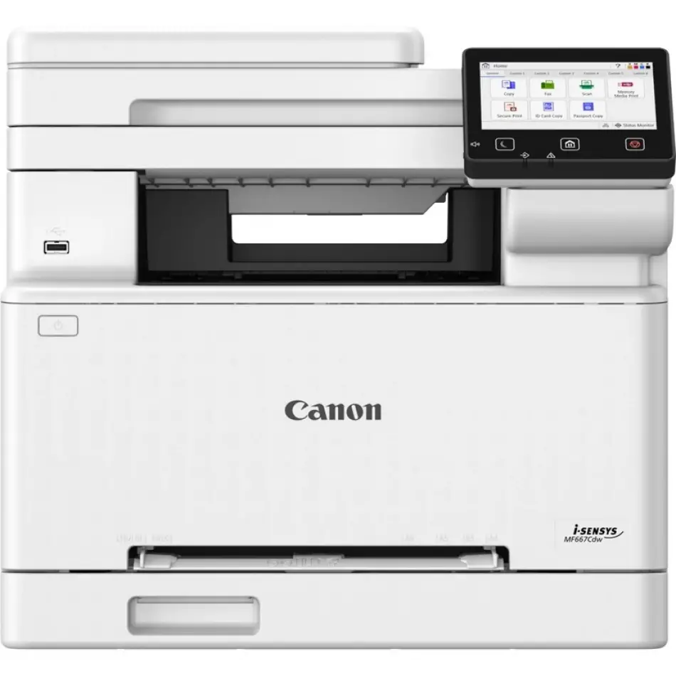 Canon I-sensys Mf667cdw Renklı Lazer Yaz/tar/fot/fax/dub/eth/wıfı