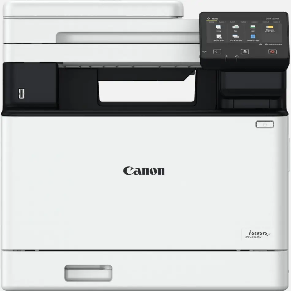 Canon İ-sensys Mf754cdw, Renkli Lazer Yazıcı, Tarayıcı, Fotokopi, Fax, Wifi, Lan, Duplex, Orijinal Tonerli