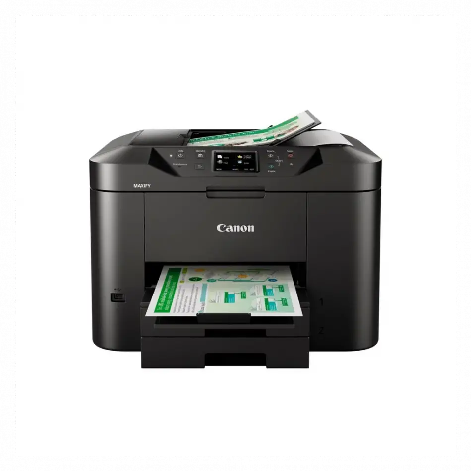 Canon Maxıfy Mb2150, Renkli, Kartuşlu, Yazıcı, Tarayıcı, Fotokopi, Faks, Wifi, Duplex, Orijinal Mürekkep