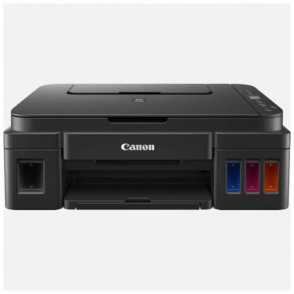 Canon Pıxma G2410, Renkli, Mürekkep Tanklı, Yazıcı, Tarayıcı, Fotokopi +1 Şişe Siyah Mürekkep Hediye