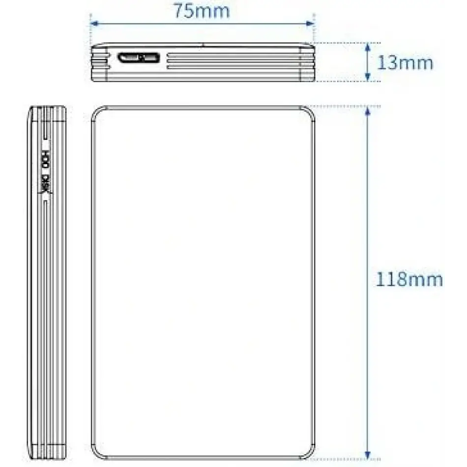 Codegen Cdg-hdc-30ba 2,5 Usb3.0 Sata3 Disk Kutu