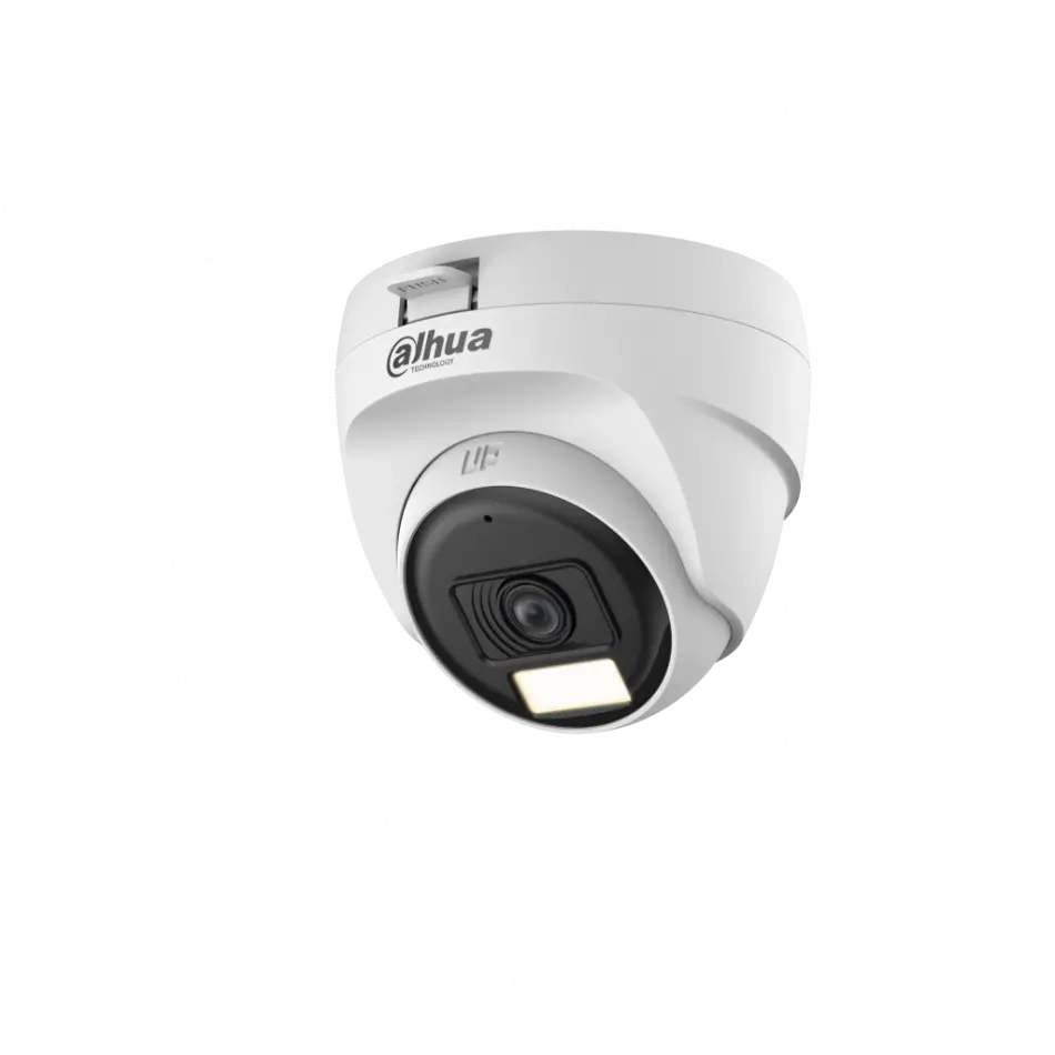 Dahua Hac-t1a21p-u-ıl-0280b, 2mpix, 2.8mm Lens, 25 Mt Gece Görüşü, Smart Dual Light, Dome Kamera