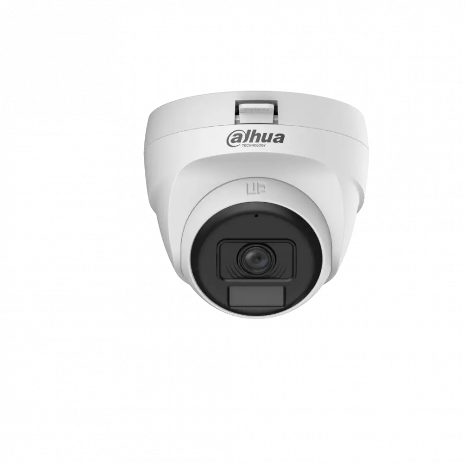 Dahua Hac-t1a21p-u-ıl-a-0280b, 2mpix, 2.8mm Lens, 25 Mt Gece Görüşü, Smart Dual Light, Dahili Mikrofon, Dome Kamera
