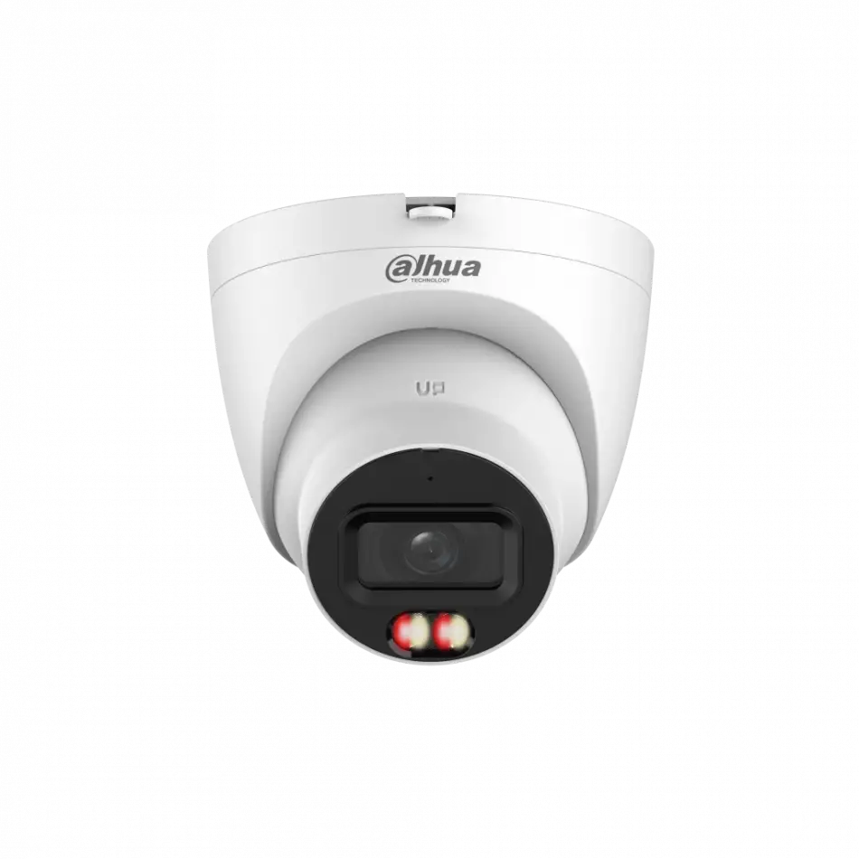 Dahua Ipc-hdw21249t-s-ıl  12mpix, 2,8mm Lens,sd Kart, Smart Dual Light, H265+, 30mt Gece Görüşü, Ip67, Poe Dome Ip Kamera