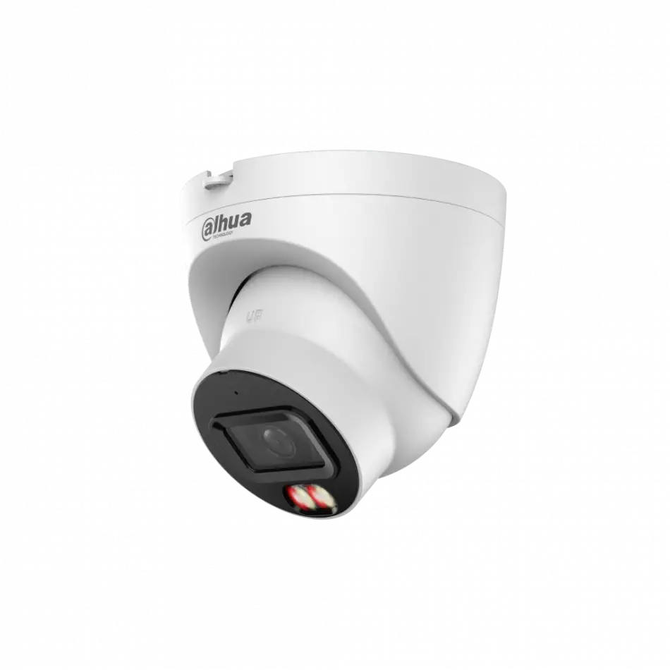 Dahua Ipc-hdw21249t-s-ıl  12mpix, 2,8mm Lens,sd Kart, Smart Dual Light, H265+, 30mt Gece Görüşü, Ip67, Poe Dome Ip Kamera