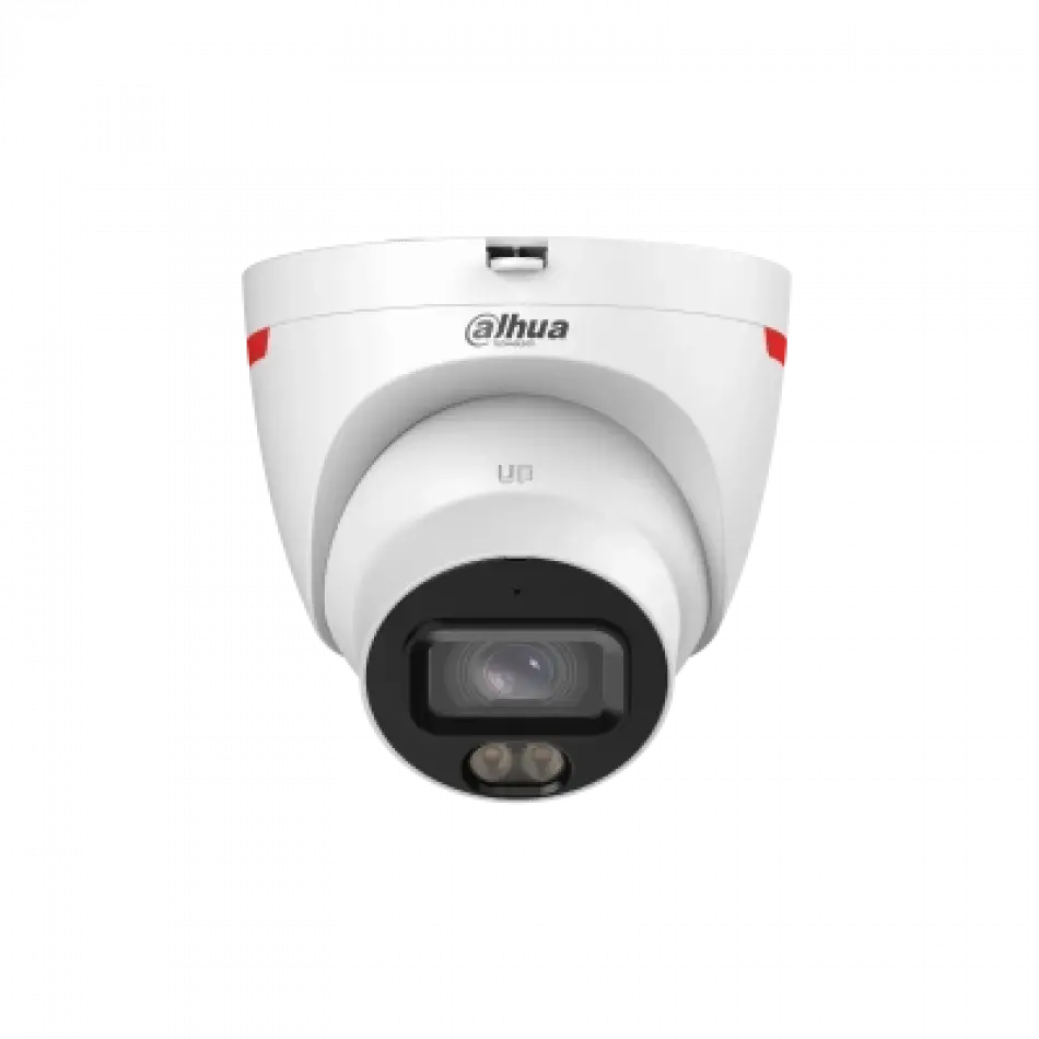 DAHUA IPC-HDW2449T-S-LED-0280B-PRO 4MP 2.8MM SESLİ FULL COLOR IP DOME KAMERA