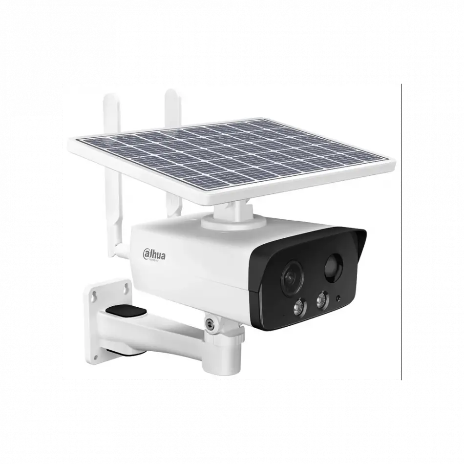 Dahua Ipc-hfw2431dg-4g-sp-eau-b, 4mpix, 3,6mm Lens, H265+, 50mt Gece Görüşü, Dahili Mikrofon, Ip67,  Solar(güneş Enerjili) Ip Kamera