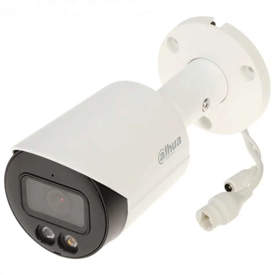 Dahua  Ipc-hfw2449s-s-ıl, 4mpix, Full Color, 3,6mm Lens, H265+, 30mt Gece Görüşü, Ip67, Dahili Mikrofon, Poe Bullet Ip Kamera