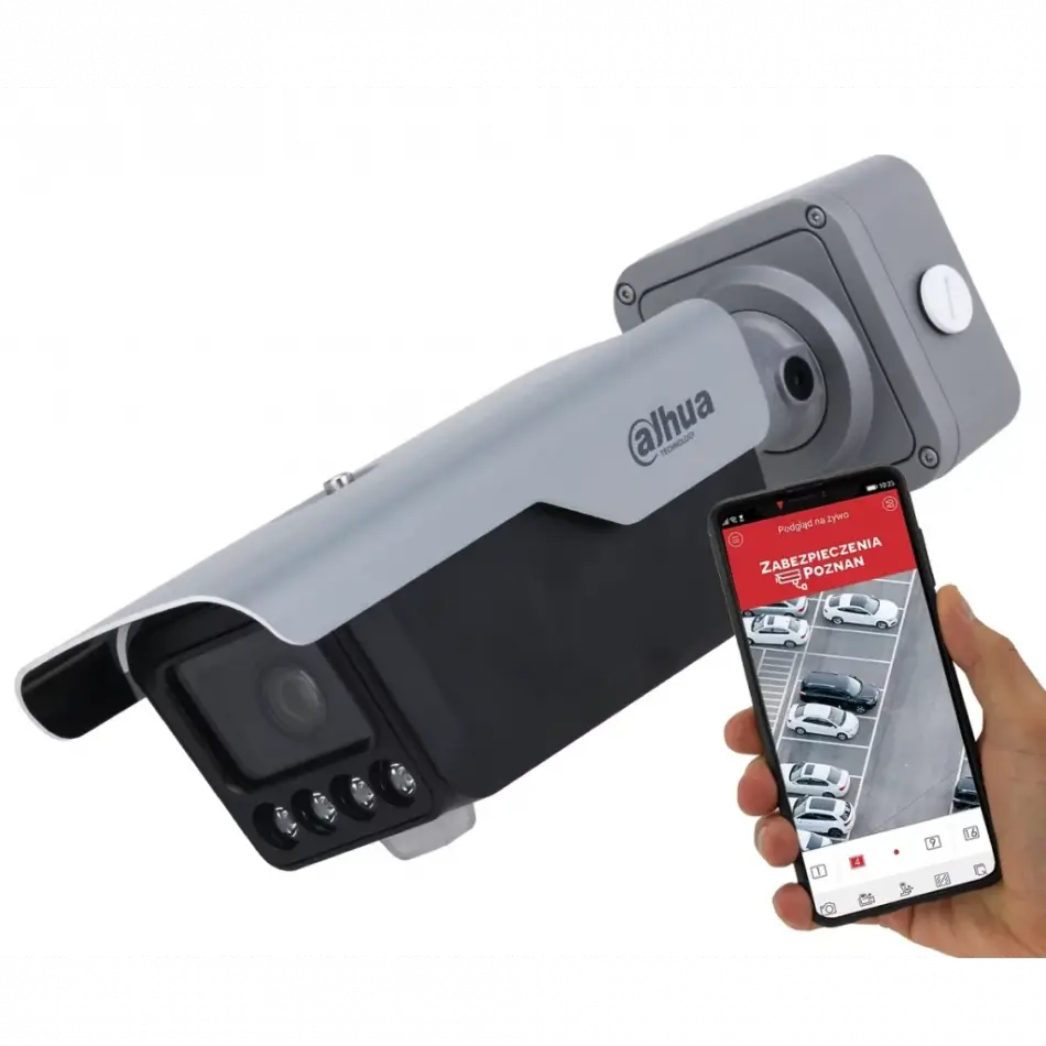 Dahua Itc413-pw4d-ız1, 4mpix, 2,7-12mm Motorize Lens, H265+, Wiz Mind, Ip67, Ik10, Bullet Anpr Plaka Okuma Kamerası