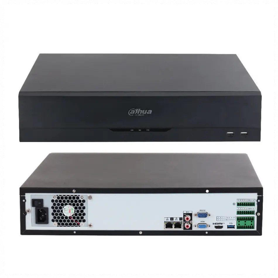 Dahua  Nvr4832-eı, 32kanal, 16mpix, H265+, 8 Hdd Desteği, 1080p Kayıt, 256mbps Bant Genişliği, 2 Port Gigabit Lan, Nvr