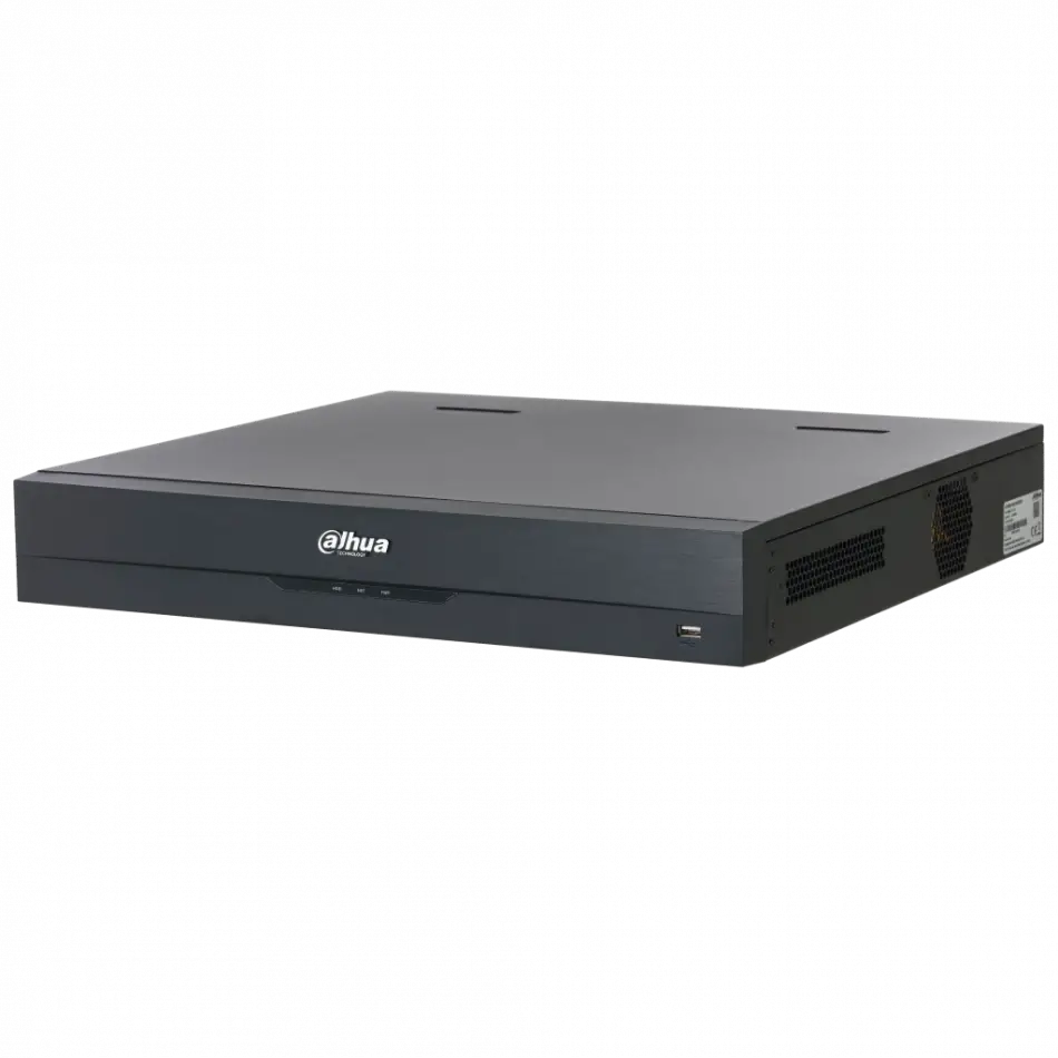 Dahua  Nvr5464-eı2, 64kanal, 32mpix, H265+, 4 Hdd Desteği, 1080p Kayıt, 384mbps Bant Genişliği, 2 Port Gigabit Lan, Nvr