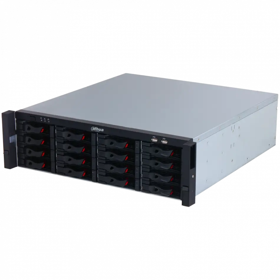 Dahua  Nvr616rh-128-xı, 128kanal, 32mpix, H265+, 16 Hdd, 1080p Kayıt, 1280 Mbps Bant Genişliği, 4 Port 2500 Mbps Lan, Raıd 0/1/5/6/10 Nvr