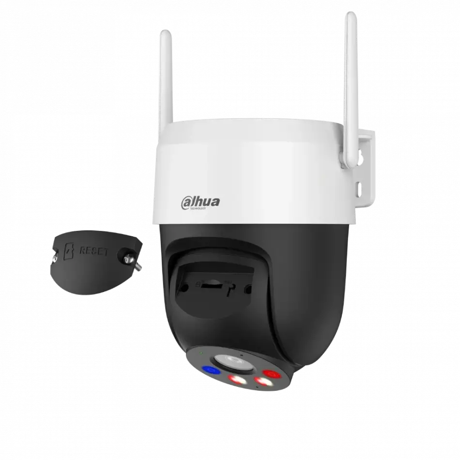 Dahua P5as-pv, 5mpix, 4mm Lens, H265,  Dual Smart Light, Ip66, Wifi, Dahili Mikrofon, Pt Speed Dome Ip Kamera
