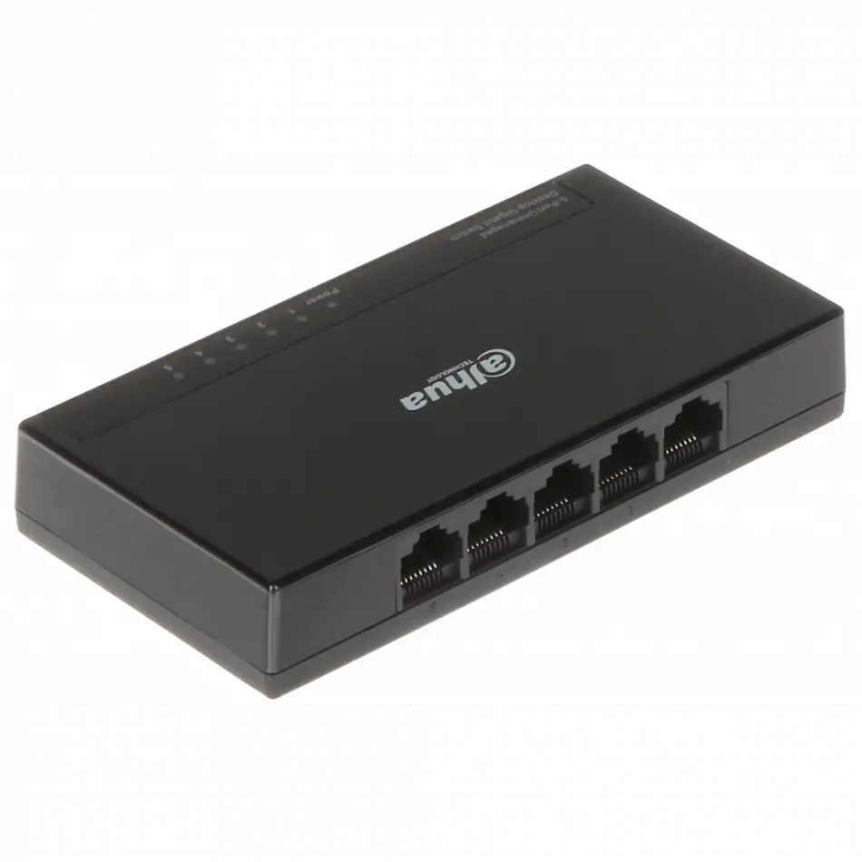 Dahua Pfs3005-5gt-l, 5 Port, Gigabit, Yönetilemez, Masaüstü Switch